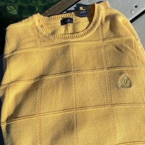 Yellow Izod Sweater